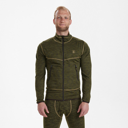 Deerhunter Norden Insulated Fleece Green Melange - 5479 - polar męski