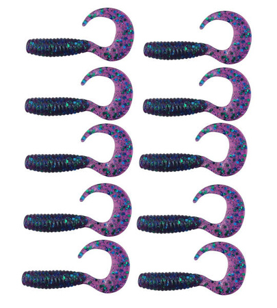 Zestaw twisterów RELAX 4cm 10szt vr1-ts604