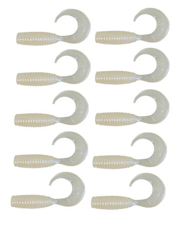 Zestaw twisterów RELAX 4cm 10szt vr1-ts008 blue pearl