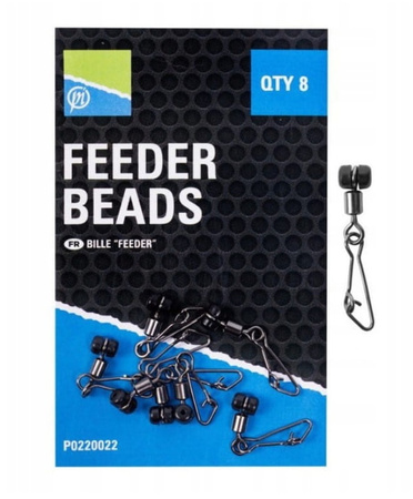 Krętliki do szybkiej wymiany przyponu PRESTON 8szt