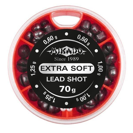 Śrut spławikowy gruby MIKADO extra soft 70g 