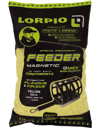 Zanęta wędkarska LORPIO MPU Magnetic Yellow 2kg