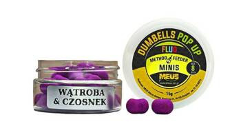 Dumbells MINIS Fluo POP UP MEUS Wątroba Czosnek 8mm