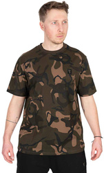 Koszulka wędkarska FOX T-shirt w kolorze kamuflaż