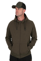 Lekka bluza dla karpiarza FOX Green Black Hoodie w kolorze zielono-czarnym