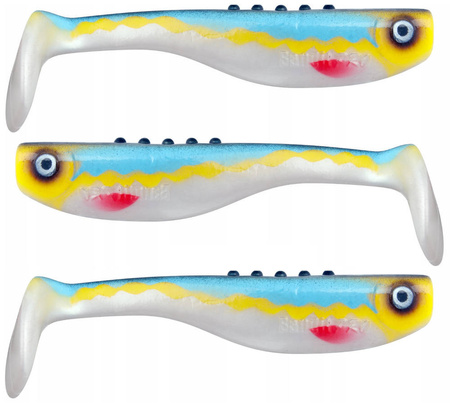 Przynęta gumowa DRAGON Bandit 8,5cm 11g - Electric Yellow - 3szt