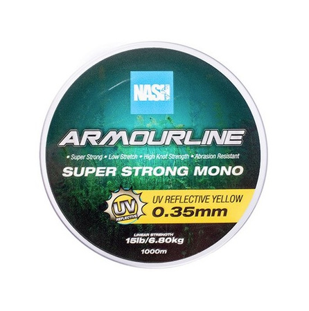 Żyłka karpiowa NASH Armourline S Strong Yellow 0,30 1000m