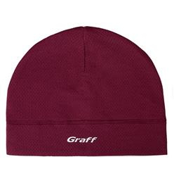 Czapka termoaktywna GRAFF 103-4-S 54-58 bordo