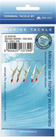 Zestaw śledziowy MIKADO Fish Skin holo Nr 8 