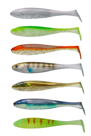 ZESTAW na OKONIA Illex Magic Slim Shad 6,5 Magic 7szt A