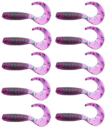 Zestaw twisterów RELAX 4cm 10szt vr1-ts481