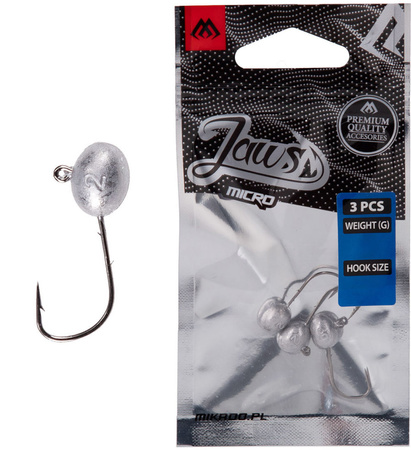 Główka jigowa JAWS  Micro 1 0,8g 3szt