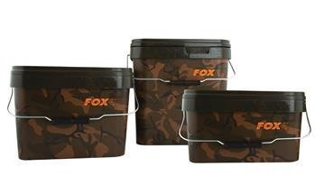 Wiadro FOX Camo Square Bucket 17L