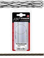 Przypon tytatowy Dragon Titanium Braid 12kg 40cm