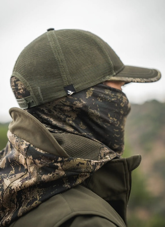 Zestaw Seeland komin / maska + rękawice 40461 Aero Camo Cover - w rozmiarze