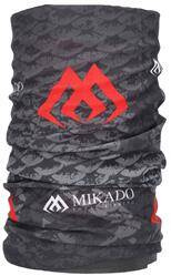 Komin wędkarski chusta MIKADO logo black