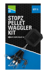 Stopery PRESTON Stopz pellet waggler kit 5szt