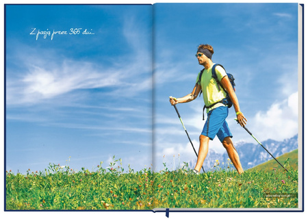 Terminarz NORDIC WALKING - KALENDARZ książkowy 2026