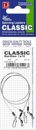Przypon Surflon DRAGON Classic 1x19 8kg 30cm