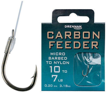 Przypon DRENNAN 35cm Carbon Feeder 8szt