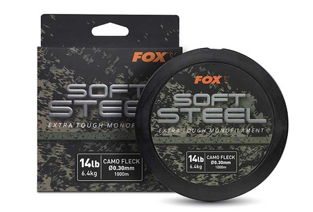 Żyłka karpiowa FOX CAMOU STEEL Fleck 0.35mm 1000m w kolorze kamuflaż