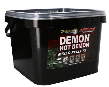 Pellet karpiowy STARBAITS Concept Hot Demon MIXED 2kg