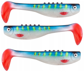 Przynęta gumowa DRAGON Bandit 10cm 16g - Scratched Fish - 3szt
