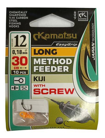 Haczyk KAMATSU Method Feeder z igłą