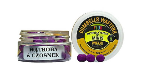 Dumbells Fluo Wafters MEUS Wątroba czosnek 6mm