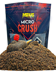 Zanęta wędkarska gotowa MEUS Micro Crush READY Black Halibut Mix 700g