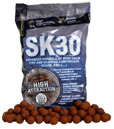 Kulki proteinowe zanętowe STARBAITS Concept SK30 20mm 800g