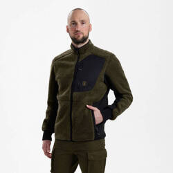 Kurtka sweter DEERHUNTER Rogaland Fiber Pile - zielony