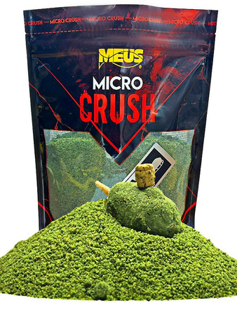 Zanęta wędkarska gotowa MEUS Micro Crush READY Green Betaina Mix 700g