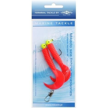 Przywieszka MIKADO Jighead Rig Red 7,5cm 