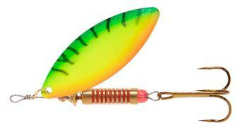 Błystka obrotowa Mikado Stream Fire Tiger nr 2 8g