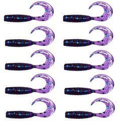 Zestaw twisterów RELAX 4cm 10szt Ts303