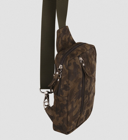 Torba Crossbody Panda 2Wolfs zielona camo