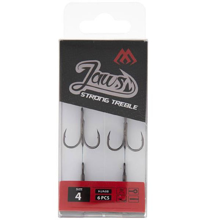 Kotwica Mikado JAWS Strong Potrójna nr 2 6szt.
