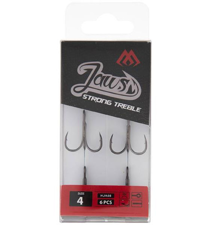 Kotwica Mikado JAWS Strong Potrójna nr 3 6szt.