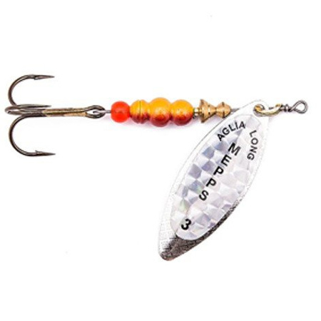 Błystka obrotowa MEPPS Aglia Long rainbow silver