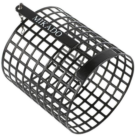 Koszyk zanętowy MIKADO okrągły XL 57x50mm czarny