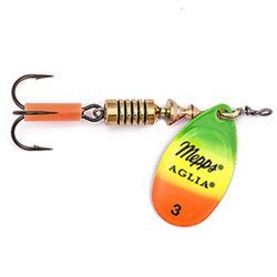 Obrotówka MEPPS Aglia FLUO tiger