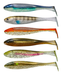 Zestaw przynęt NA OKONIA Illex Magic Slim Shad 8cm 6szt WODA JASNA