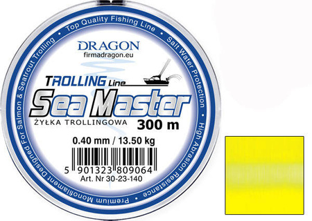 Żyłka Dragon SEA Master Trolling żółta fluo