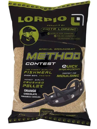 Zanęta wędkarska LORPIO MPU Method Contest Krill Black Pepper 2kg