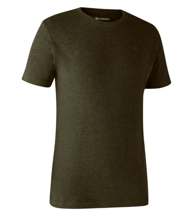 T-shirt koszulka DEERHUNTER Basic 2-pak - kolor melange