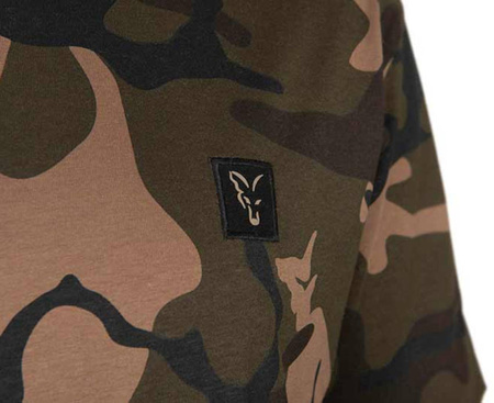 Koszulka wędkarska FOX T-shirt w kolorze kamuflaż 