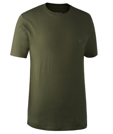 Koszulka 2-pack Deerhunter T-Shirt Green/Brown Leaf – 100% bawełna