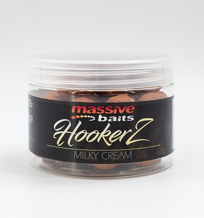 Kulki MASSIVE BAITS Hookerz Milky cream 300ml 18mm
