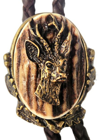 Krawatnik bolo myśliwskie krawatka - motyw Sarna Rogacz